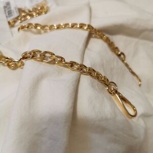 Generic short Faux gold chain Bag Charm